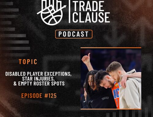 NTC Podcast #125: Disabled Player Exceptions, Star Injuries, & Empty Roster Spots